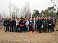 咸阳304am永利集团公司植树节活动